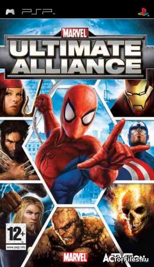 [PSP] Marvel Ultimate Alliance [CSO/RUS]