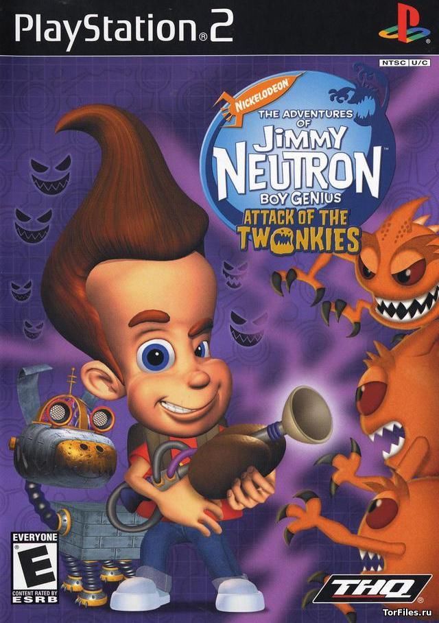 [PS2] Adventures of Jimmy Neutron Boy Genius: Attack of the Twonkies [NTSC/RUSSOUND]