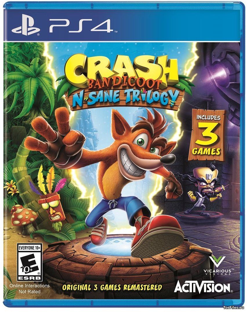 [PS4] Crash Bandicoot N. Sane Trilogy [EUR/RUSSOUND]