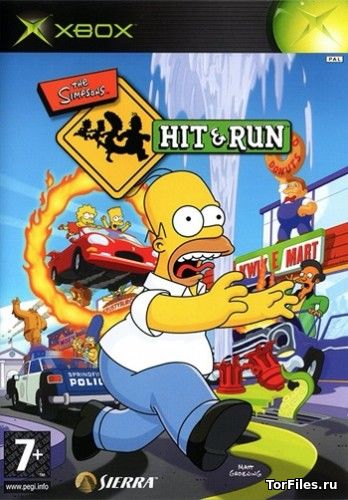 [XBOX360E] The Simpsons Hit & Run  [Region Free / RUSSOUND/ENG]