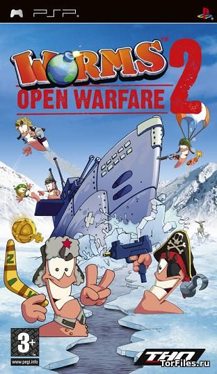 [PSP] Worms: Open Warfare 2 [CSO/RUS]