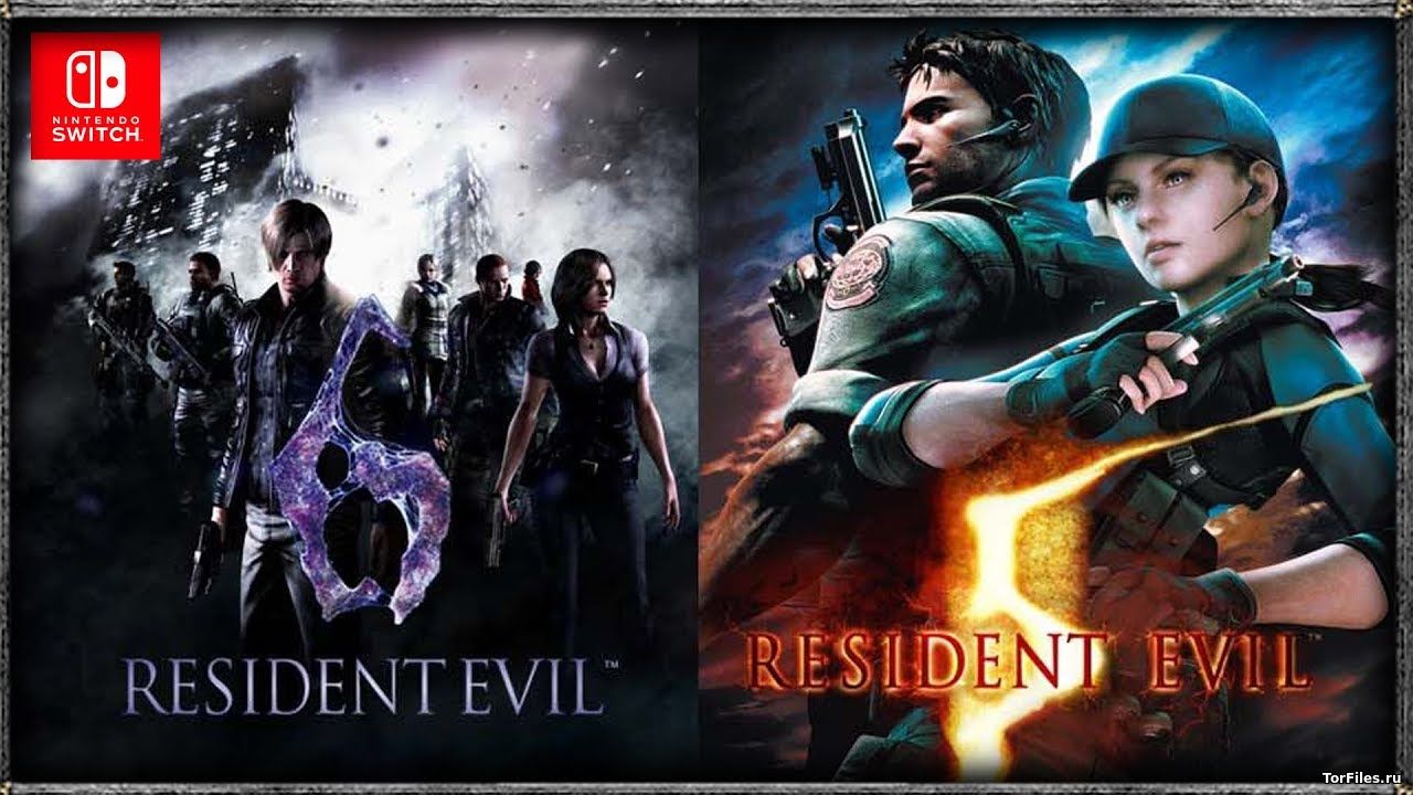 [NSW] Resident Evil 5 / Resident Evil 6 [RUSSOUND/RUS]