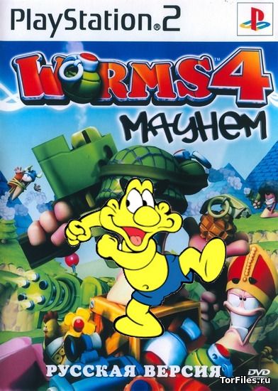 [PS2] Worms 4 Mayhem [PAL/RUS]
